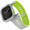Pasek+etui Skinarma Gemini do Apple      Watch 42mm niteglow