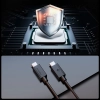 Kabel Spigen EB6020CC 60W + kabel USB-C / USB-C 200 cm - czarny
