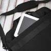 Torba na laptopa materiałowa unisex lekka do ręki na ramię