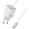 Ładowarka sieciowa USAMS JC Series CC264 30W GaN Mini Fast Charge 2xUSB-C biały