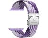 Pasek Beline Woven Nylon Parachute do    Apple Watch 38/40/41mm fioletowy