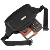 Saszetka miejska męska nerka na ramię z paskiem crossbody Peterson