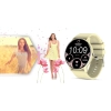 Smartwatch GIEWONT Ecru do codziennego noszenia i sportu