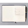 Notes dziennik planer B6 Peterson elegancki twarda okładka z zakładką gumką