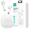 USAMS Słuchawki Bluetooth 5.0 TWS IA series bezprzewodowe biały/white BHUIA02 (US-IA04)