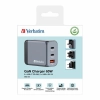 Verbatim Ładowarka sieciowa GaN 65W2xUSB-C/USB-A + Adapter EU/UK/US GNC-65 32201