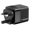 Verbatim Ładowarka sieciowa GaN 65W      2xUSB-C/USB-A + Adapter EU/UK/US czarny/black 32217