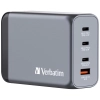 Verbatim Ładowarka sieciowa GaN 240W3xUSB-C/USB-A + Adapter EU/UK/US GNC-240 32205
