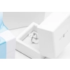 Pierścionek zaręczynowy z diamentem 0.15ct elegancki
