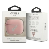 Guess GUACAPLSVSPG AirPods Pro coverróżowo zielony/pink green Silicone Vintage