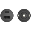 Ładowarka samochodowa Motorola           TurboPower 45W Dual USB-A/USB-C z kablem USB-C 1m czarny
