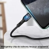 USAMS Kabel pleciony U55 2A lightningczarny/black 1m SJ448USB01 (US-SJ448)