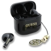 Słuchawki TWS Guess Glossy Effect        Printed Classic Logo & Charm czarny