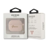 Guess GUA3LSCHSP AirPods 3 cover różowy/pink Silicone Charm Heart Collection