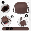 Skórzana torebka crossbody damska Paolo Peruzzi na ramię