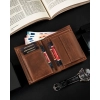 PETERSON portfel skórzany męski solidny na prezent