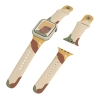 Strap Moro opaska do Apple Watch Ultra / 9 / 8 / 7 / 6 / SE / 5 / 4 / 3 / 2 (49mm / 45mm / 44mm / 42mm) silikonowy pasek bransoletka do zegarka wzór 1