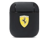 Ferrari FESA2LEBK AirPods 1/2 coverczarny/black On Track Leather