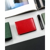 Etui na karty skórzane 301-BL-RED
