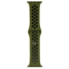 Beline pasek Apple Watch Sport Silicone42/44/45/49mm zielono-czarny green/black