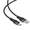 Kabel Acefast C11-04 USB-A - USB-C 3A 1,2 m w magnetycznym oplocie - czarny