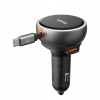 MCDODO MOCNA SZYBKA ŁADOWARKA SAMOCHODOWA 3X USB USB-C PD 80W LED KABEL 1M