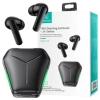USAMS Słuchawki Bluetooth 5.0 TWS JYseries Gaming earbuds bezprzewodowe czarny/black BHUJY01
