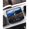Skórzany, ażurowy portfel męski - Peterson
