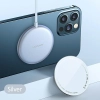 USAMS Ład. indukcyjna US-CD160 magneticW2 15W aluminiowa iPhone 12 series srebrny/silver CD160DZ01