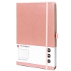 Notes organizer notatnik planer z gumką elegancki A5 w linie Peterson