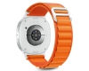 Pasek Tech-Protect Nylon Stripe na Samsung Galaxy Watch 40 / 44 / 46 mm - pomarańczowy