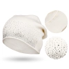 Czapka PTN HAT-01-7460 elegancka biała do noszenia zapach