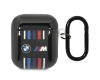 BMW BMA222SWTK AirPods 1/2 coverczarny/black Multiple Colored Lines