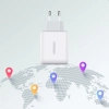 Ugreen szybka ładowarka sieciowa USB Typ C / USB 36 W Quick Charge 4.0 Power Delivery biały (60468 CD170)