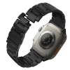 UNIQ pasek Osta Apple Watch 42/44/45/    49mm Series 1/2/3/4/5/6/7/8/9/10/SE/SE2/Ultra/Ultra 2 Stainless Steel czarny/midnight black