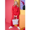 Nylonowy, pojemny shopper damski - Peterson