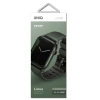 UNIQ pasek Linus Apple Watch Series1/2/3/4/5/6/7/8/9/SE/SE2/Ultra/Ultra 2 42/44/45/49mm. Airosoft Silicone zielony/moss green