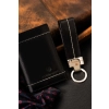 Peterson zestaw prezentowy etui na karty + elegancki brelok do kluczy