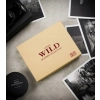 Elegancki, skórzany portfel męski na zatrzask — Always Wild