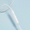 Słuchawki dokanałowe Dudao X3 przewodowe minijack 3,5mm - białe