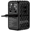 Verbatim Adapter podróżny EU/UK/US GaNUSB-A/3xUSB-C PD 140W UTA-10 czarny/black 32125