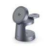 TECH-PROTECT A48 3IN1 MAGNETIC MAGSAFE WIRELESS CHARGER 25W QI2.2 DARK GREY
