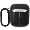 BMW BMA222PVTK AirPods 1/2 coverczarny/black Leather Curved Line