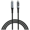 Kabel Verbatim Sync & Charge USB-C do    USB-C 40Gb/s 240W wyświetlacz 120cm czarny 31849
