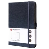 Notes planer dziennik B6 Peterson elegancki twarda okładka z zakładką gumką