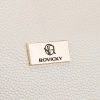 Kosmetyczka damska Rovicky pojemna na kosmetyki kremowa