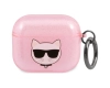 Karl Lagerfeld KLA3UCHGP AirPods 3cover różowy/pink Glitter Choupette