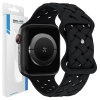 Beline pasek Apple Watch Silicone Woven42/44/45/49mm czarny /black box