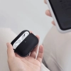 UNIQ etui Valencia AirPods Proczarny/midnight black Antimicrobial
