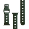 42/44/45/46/49 mm Dark Green (big) - 3mk Silicone Watch Strap for Apple